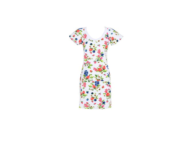 Love Moschino Moschino Kleid neu Weiß Baumwolle  ref.63636